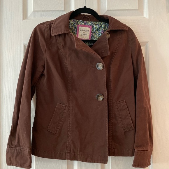 Old Navy Jackets & Blazers - Canvas Peacoat Jacket